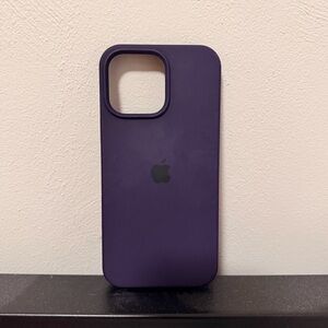 Purple Silicone Phone Case